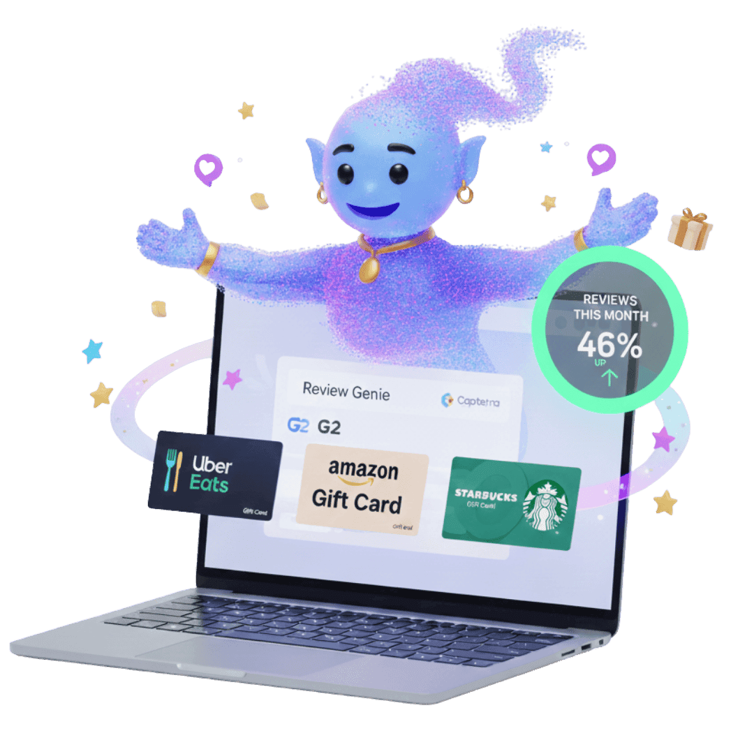 Review Genie - Google, G2 and video review collection